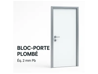 Porte plombée anti-rayon X pour radiologie